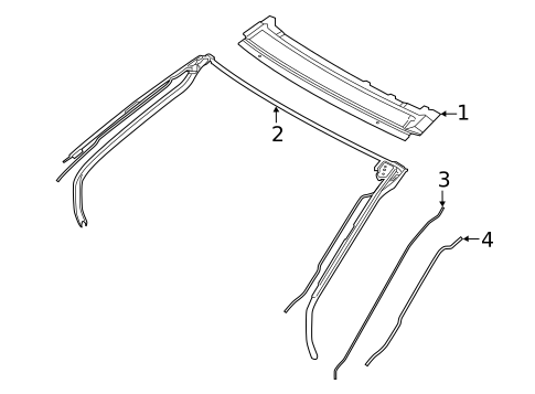 Roof & Components for 2019 BMW i8 #1