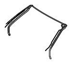 51337457942 - : Surround Weather-Strip for BMW: i8 Image