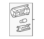 8123006040 - Body: Courtesy Lamp for Toyota Image image