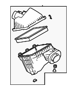 165009BT1A - : Air Cleaner Assembly for Nissan Image