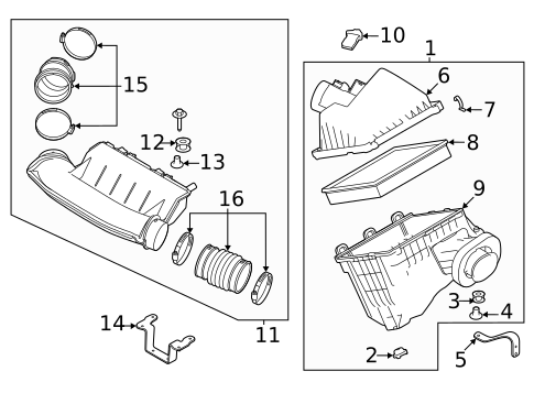 Air Intake for 2021 Nissan Frontier #0