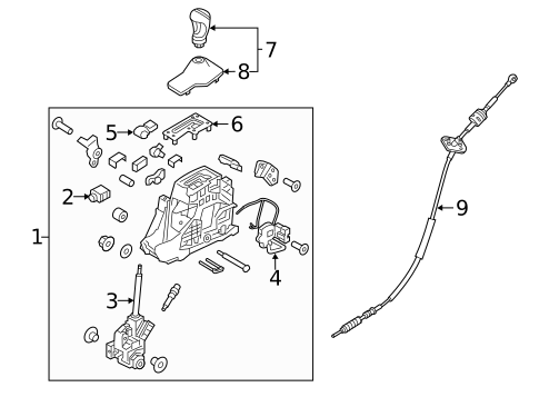 Shift Interlock for 2015 Hyundai Genesis #0
