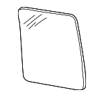 YC3Z7825713BA - : Door Glass for Ford: Excursion Image