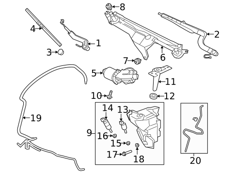 Wipers for 2014 Jaguar XKR #0