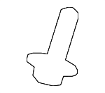 XR848060 - Body: Washer Reservoir Screw for Jaguar Image