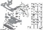 31106887340 - Front Axle: Front Axle Support for BMW Image
