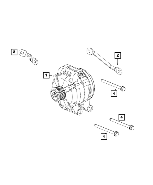 R6029719AA - Electrical: Engine Generator, Remanufactured for Mopar Image