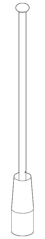 3925182Z10 - Electrical: Antenna Mast for Suzuki Image