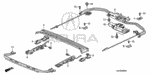 70229SDAA01 - Interior/Bumper: BOLT, SOCKET (5X7) for Acura Image
