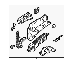 64101EZ30A - Body: Apron Assembly for Nissan: TITAN XD Image