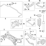 55307R6500 - : Shock Absorber for Hyundai Image