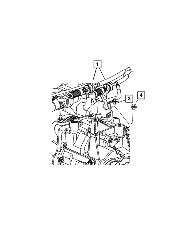 5013329AA - T355; 5-Speed; Manual Transaxle: Bolt for Mopar Image image