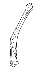 88980558 - Body: Inner Hinge Pillar for Chevrolet: Colorado | GMC: Canyon Image