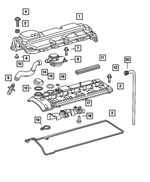 5103996AA - : Engine Cover for Mopar Image
