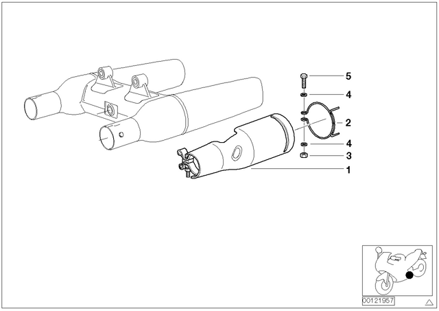 18127685267 - : Covering Left for BMW-Motorrad Image