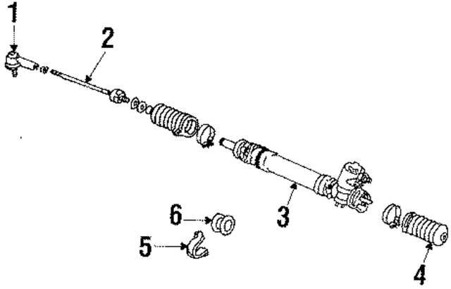 5444520R00 - : Rack And Pinion Mount Bushing for Nissan Image