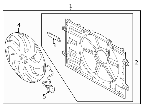Cooling Fan for 2019 Audi A3 Quattro #2