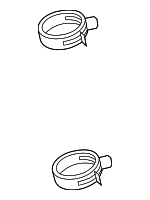 1370A873 - : Connector Hose Clamp for Mitsubishi: Eclipse Cross, Outlander, Outlander Sport Image