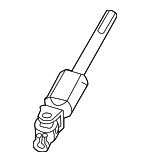 480808J000 - Steering: Lower Shaft for Nissan Image