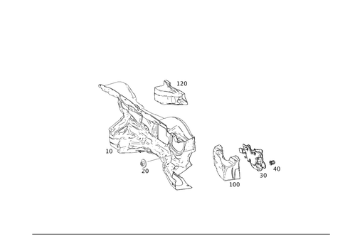Engine Compartment Damping for 2016 Mercedes-Benz CLA250 #0