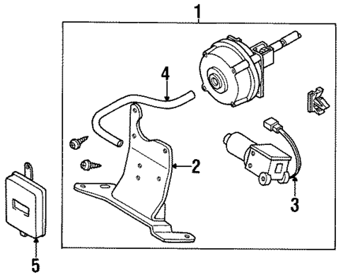 Cruise Control System for 1995 Isuzu Rodeo #1