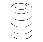 8641029000 - Body: Hood Bumper for Kia: Amanti, Cadenza, Optima, Rondo, Sedona, Sportage Image