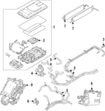 NZ6Z8260A - : Engine Coolant Hose for Ford Image