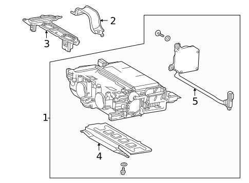 Electrical Components for 2022 Toyota Prius AWD-e #1