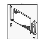 AJ5215200A - Cooling System: Radiator Assembly for Mazda: MPV Image