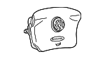 3B0880201BS4EC - Electrical: Driver Air Bag for Volkswagen: Cabrio, EuroVan, Golf, Jetta, Passat, R32 Image