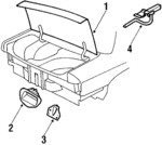 20521234 - Body: Striker for Chevrolet: Beretta, Corsica Image