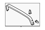 1K9867603A82V - Body: Upper Trim for Volkswagen Image