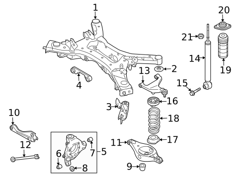 Rear Suspension for 2024 Nissan Murano #0
