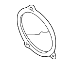 51418257287 - Body: Speaker Support for BMW: 323Ci, 323i, 325Ci, 325i, 325xi, 328Ci, 328i, 330Ci, 330i, 330xi, M3 Image