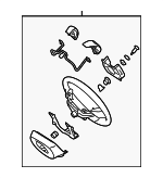 561102H151TS - : Steering Wheel for Hyundai: Elantra Image