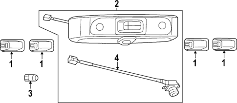 Roof Lamps for 2022 Ram ProMaster 2500 #0