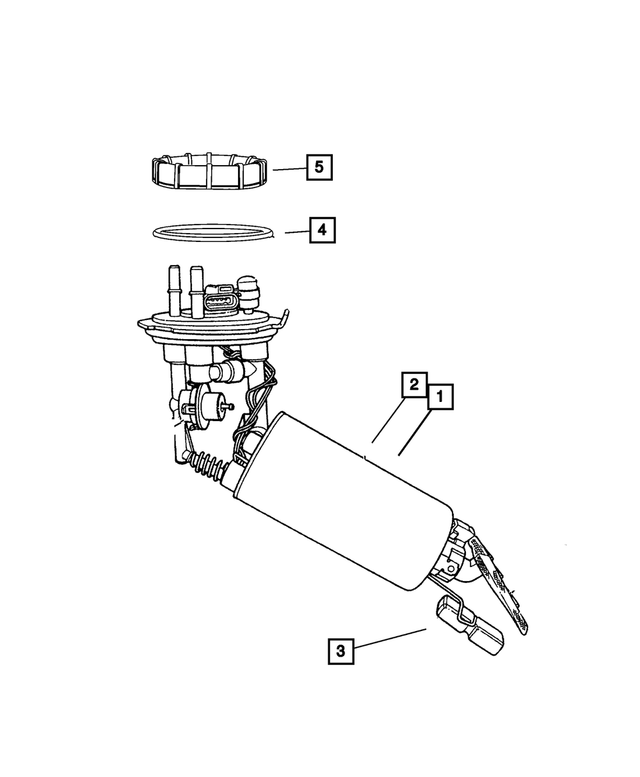 5161377AI - Fuel: Fuel Pump/level Unit Module Kit for Mopar Image