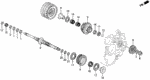22815P4P003 - Transmission - Automatic: RING, SEALING (29MM) for Honda Image