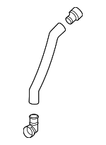 25415R0300 - Cooling System: Lower Hose for Kia: Carnival Image