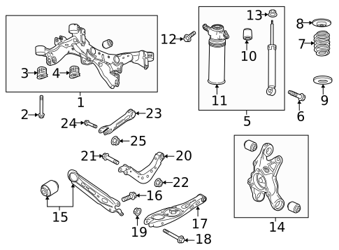 Rear Suspension for 2019 Chevrolet Equinox #1