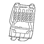 7FM18TX7AA - Body: Seat Back Panel for Jeep: Gladiator, Wrangler Image