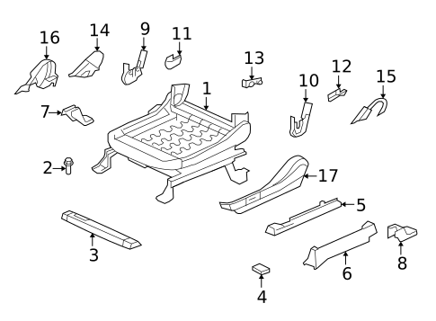 Tracks & Components for 2011 Mitsubishi Outlander #1