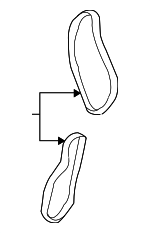 30751324 - Cooling System: Oil Cooler Gasket for Volvo: S60, S80, V60, V70, XC60, XC70, XC90 Image