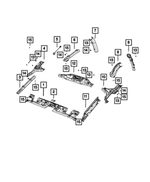 6TA60TX7AF - Body Sheet Metal Except Doors: Windshield Molding for Mopar Image