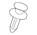 MB475404 - Body: Bumper Cover Retainer Clip for Mitsubishi Image