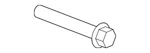30624274 - : Belt Tensioner Bolt for Volvo Image