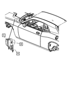68048306AA - Electrical: Anti-lock Brake System Hydraulic Control Unit for Mopar Image
