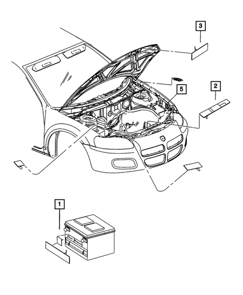 Under Hood for 2009 Dodge Journey #0