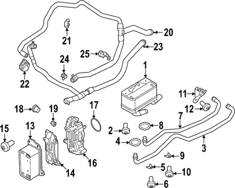 Oil Cooler for 2023 Porsche 911 #0