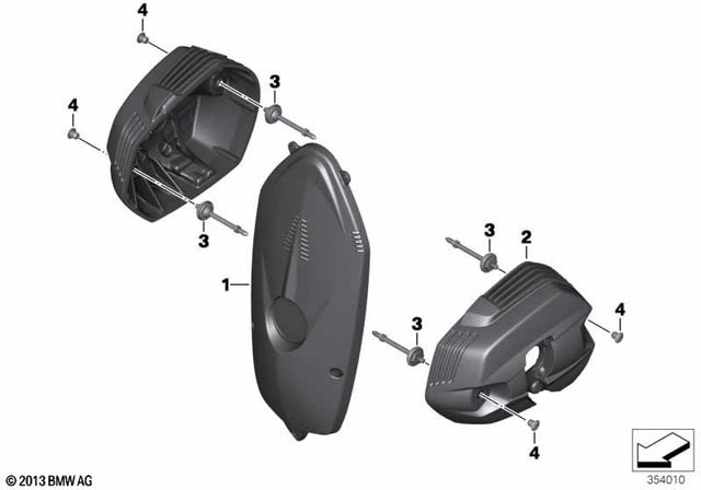 11147675699 - Design: Knirled Nut - M6 for BMW-Motorrad Image